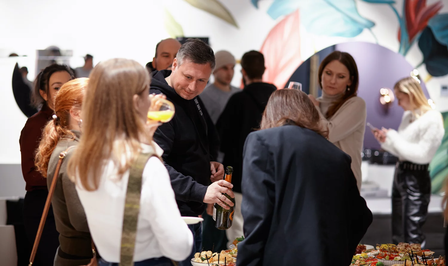 Встреча с друзьями. FABBRICA.CLUB. Nicolazzi и Carimali