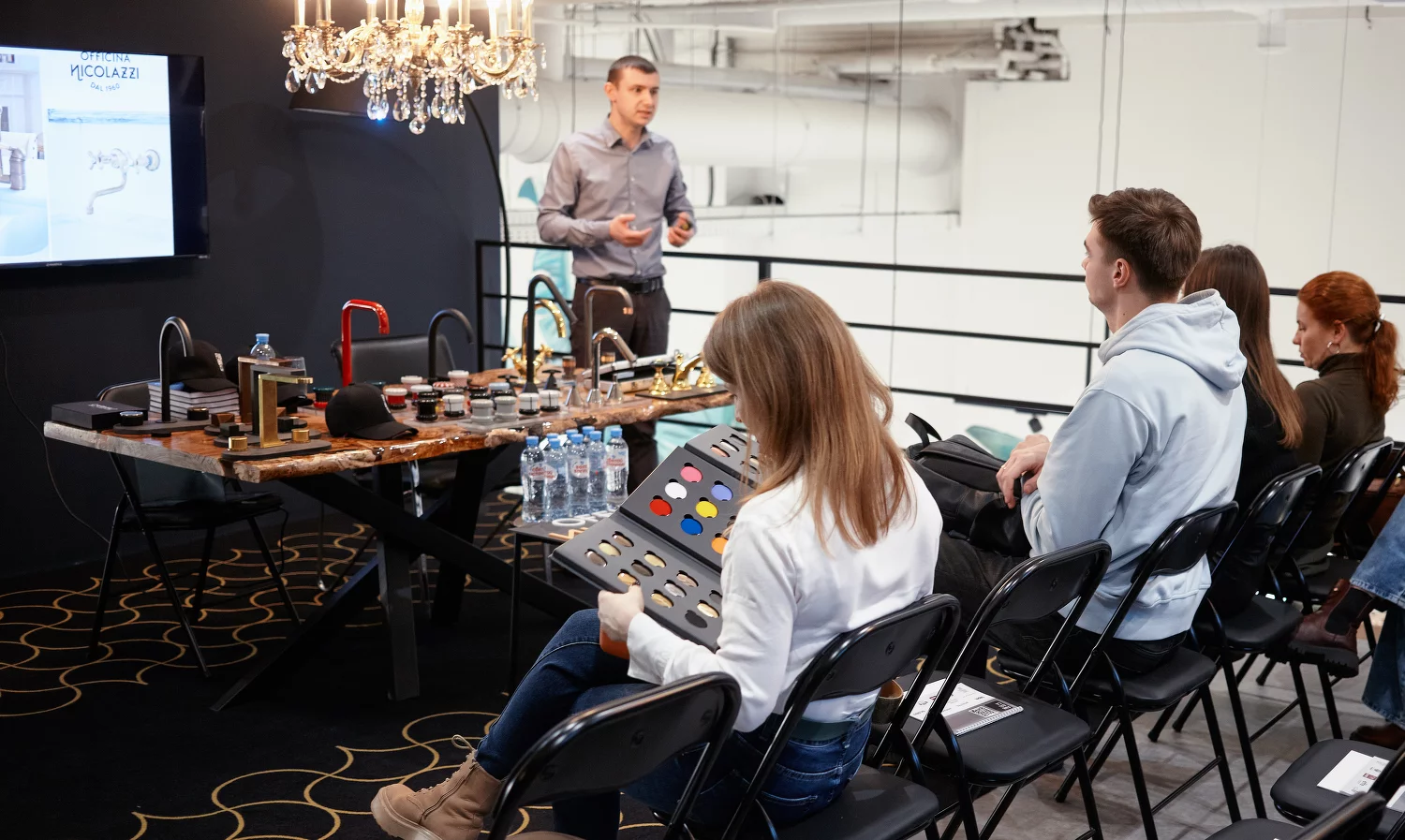 Встреча с друзьями. FABBRICA.CLUB. Nicolazzi и Carimali