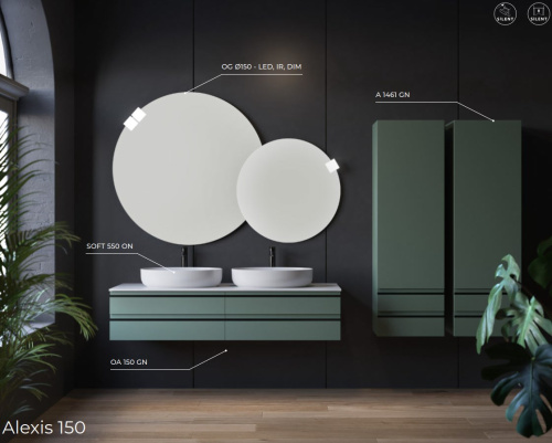 Тумба подвесная Kolpa-san Alexis OA 150 Green 546300