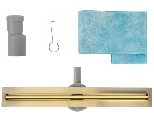 Душевой трап Rea Neox Slim pro 1000 gold G5804