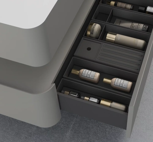 Тумба подвесная Vincea Caprise VMC-4CA100MLG светло-серый матовый