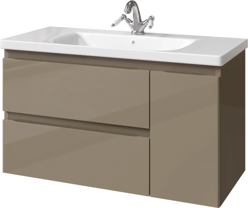 Тумба подвесная Caprigo Forte 100 36115R-DM501