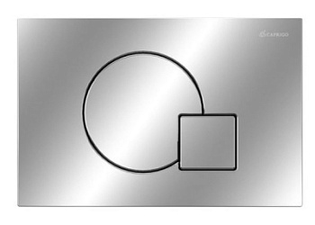 Кнопка для инсталляции Caprigo SHAPE ABS хром SA005-crm