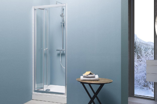 Душевая дверь Kolpa-San Luna TVZ/S 80 silver transparent 534080