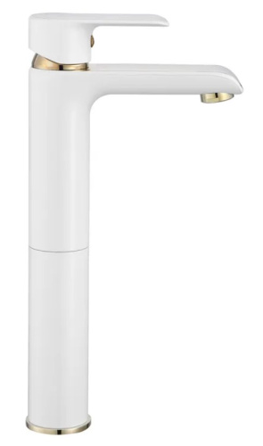 Смеситель для умывальника Rea Bloom White Gold B9931