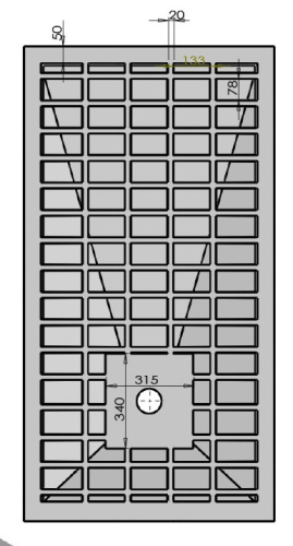 Душевой поддон Vincea VST-4SR9018W