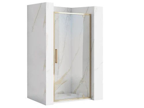 Душевая дверь Rea Rapid Swing gold 90 K5618