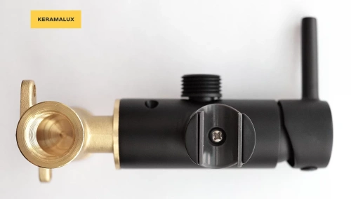 Гигиенический душ CeramaLux KRS/001 черный матовый