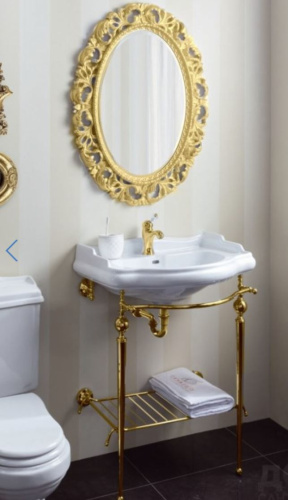 Консоль под раковину Caprigo 7064/73-ORO