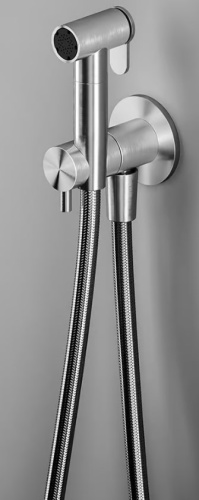 Гигиенический душ с запорным вентилем QuadroDesign ID026AS