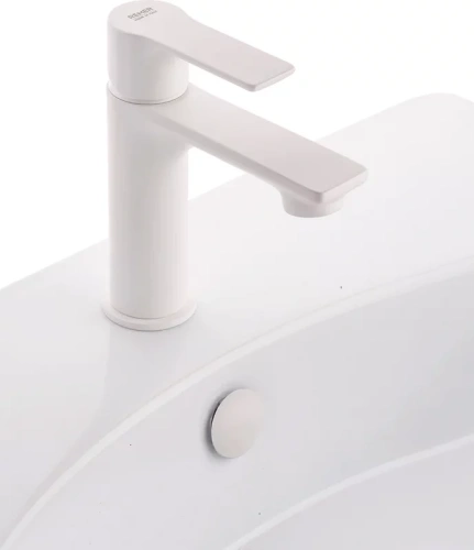 Смеситель для раковины Remer Energy EY12BO, белый матовый