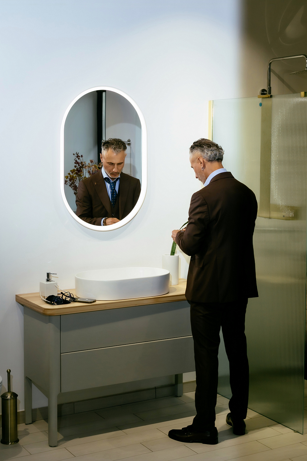 Съемка лица бренда Keramalux Premium.