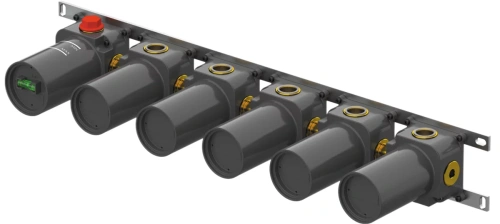 Скрытая часть на 5 выходов Remer WBOX98D5