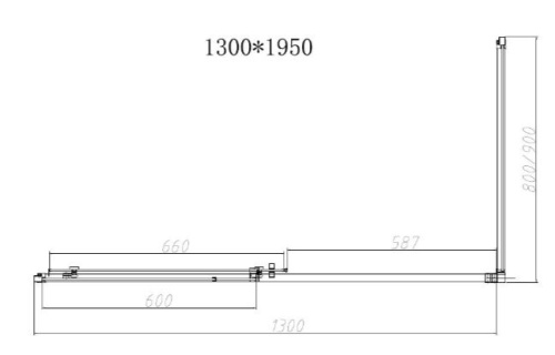 Душевой уголок Vincea Slim-N VSR-4SN9013CGB