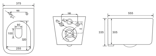 Унитаз подвесной Vincea Tornado Ultra VT1-32T