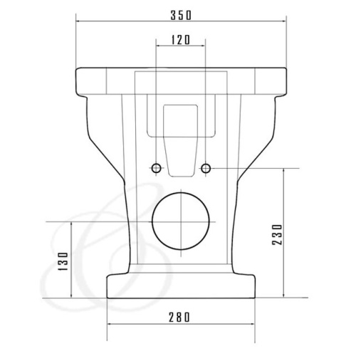 Биде напольное Caprigo Tempo 4714