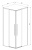Душевой уголок Vincea Slim-N VSS-4SN900CLBN