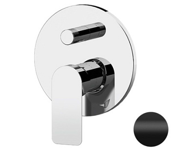 Смеситель для душа Remer Infinity I09HNO, черный матовый