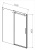 Душевая дверь Vincea Como-N VDS-4CN140CLB Душевая дверь Vincea Como-N VDS-4CN140CLB