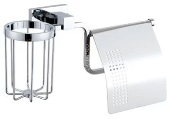 Бумагодержатель с держателем освежителя воздуха Vivi Felice Exclusivo B1007-D