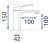 Смеситель для умывальника Rea Marco tytan B5061