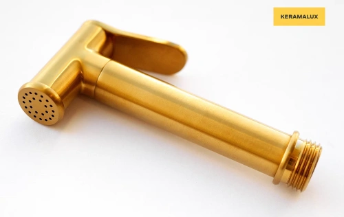 Гигиенический душ CeramaLux DRS/007 золотой матовый