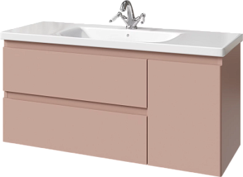 Тумба подвесная Caprigo Forte 100 36117R-SF026