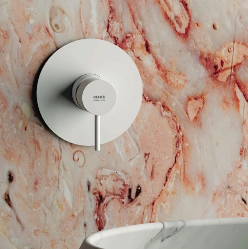 Смеситель для душа Remer X Style X30LBO, белый матовый