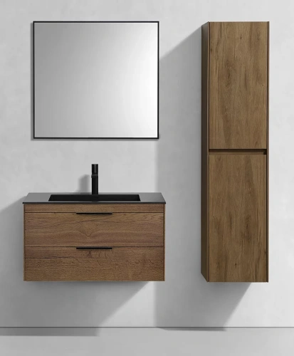 Тумба подвесная Vincea Chiara 2D 800 T.Oak VMC-2C2800TO