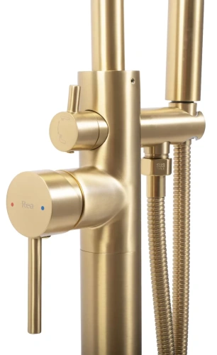 Смеситель для ванны Rea Mono gold matt B2716