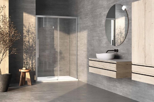 Душевая дверь Kolpa-San Libra N 140-R silver brill transparent 517460