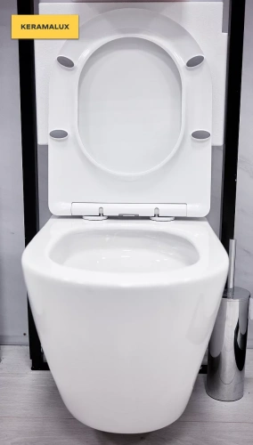 Унитаз подвесной CeramaLux TR2196 TORNADO