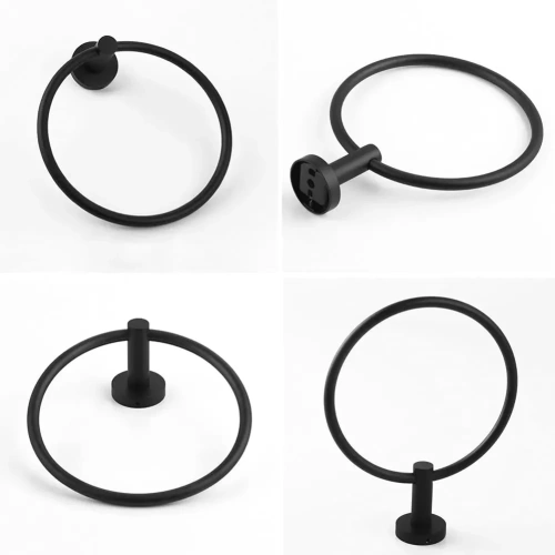 Полотенцедержатель Rea MIST black matt 80028