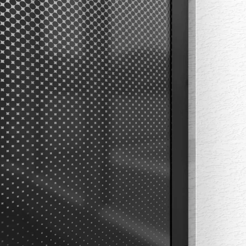 Душевая стенка Rea Aero Ombre Black 90x195 K2459