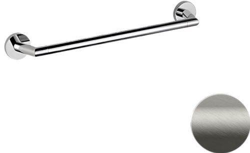 Полотенцедержатель 40 см Remer Guest GS40NPO, никель матовый брашированный