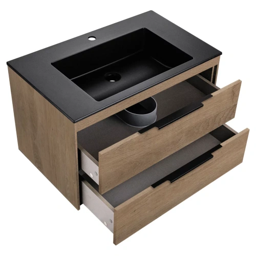 Тумба подвесная Vincea Chiara 2D 800 N.Oak VMC-2C2800NO