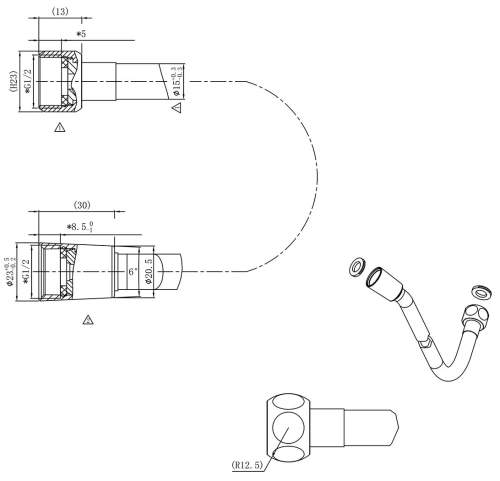 Душевая система Vincea Inspire VSFW-3I21MT1RGM