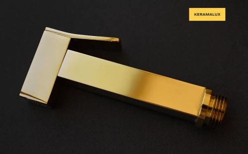 Гигиенический душ CeramaLux KBS/002 золото светлое