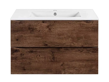 Тумба подвесная Vincea Mia Slim 800 R.Wood VMC-2MC800S1RW