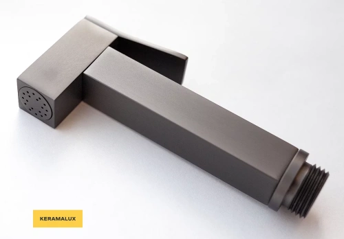 Гигиенический душ CeramaLux KBS/008 вороненая сталь