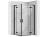 Душевой уголок Rea Hugo Double black 80x80 K6600 Душевой уголок Rea Hugo Double black 80x80 K6600