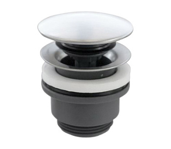 Донный клапан универсальный 1”1/4 Remer SS905CCR, нержавеющая сталь