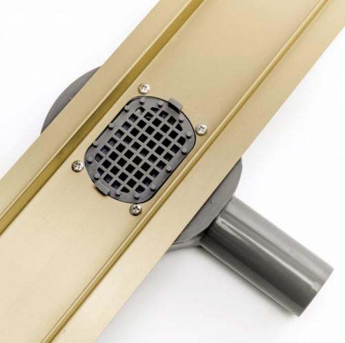 Трап для душа Rea Neo&Pure 800 N Pro Mirror Gold G5601