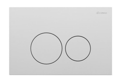 Кнопка для инсталляции Caprigo DEW ABS белая DA001-white