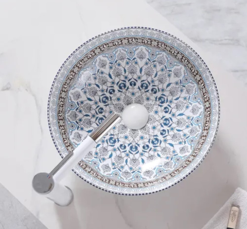 Умывальник Rea Arte Blue U0267