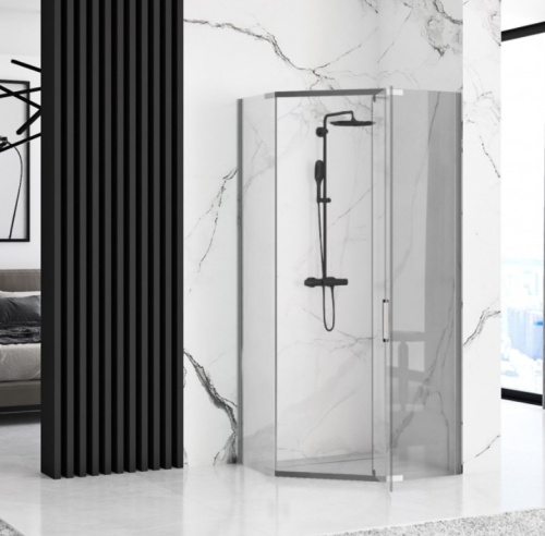 Душевой уголок Rea Axin Chrome 90x90 K8779