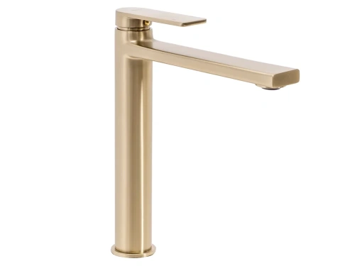 Смеситель для умывальника Rea Verso Brush Gold B6564