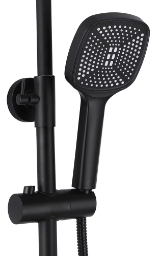 Душевая система Rea Storm black matt P9533