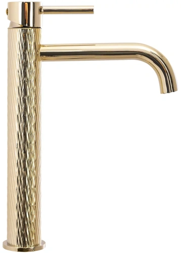 Смеситель для умывальника Rea Lungo Art Gold B8821