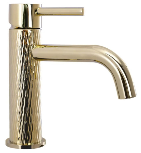 Смеситель для умывальника Rea Lungo Art Gold B6322
